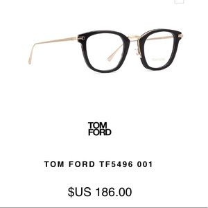 Rounded Black and Gold Modern Eyeglasses